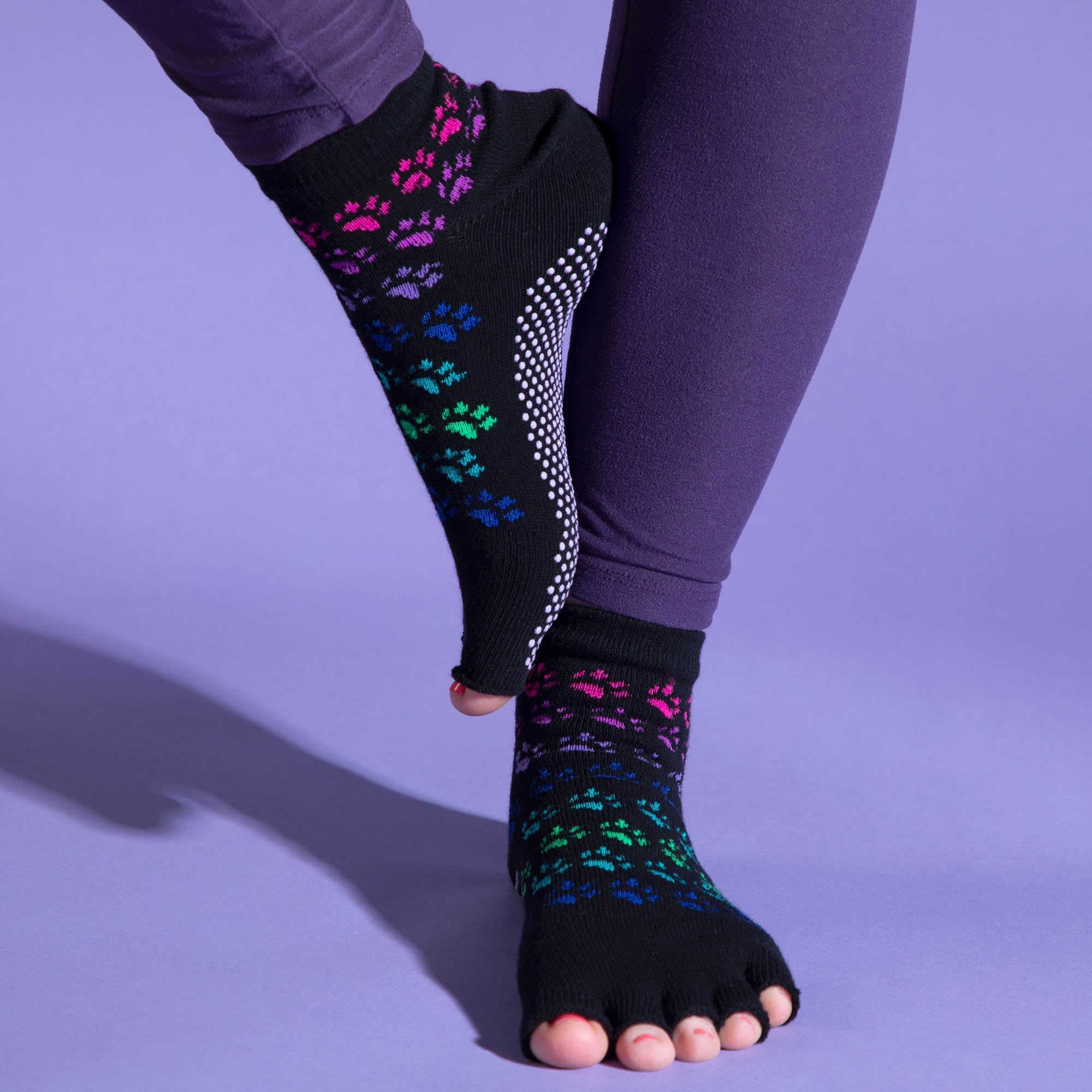 Calcetines de yoga Jacquard Grip