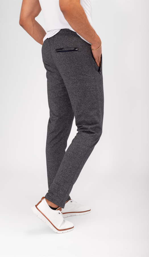 Pantalones de chándal deportivos cómodos para todo el día - Con forma cónica (Talla alta)
