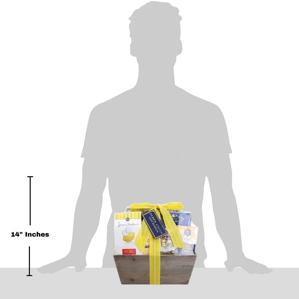Bolsa de Regalo de Verano Galletas Lemon Breeze y Té