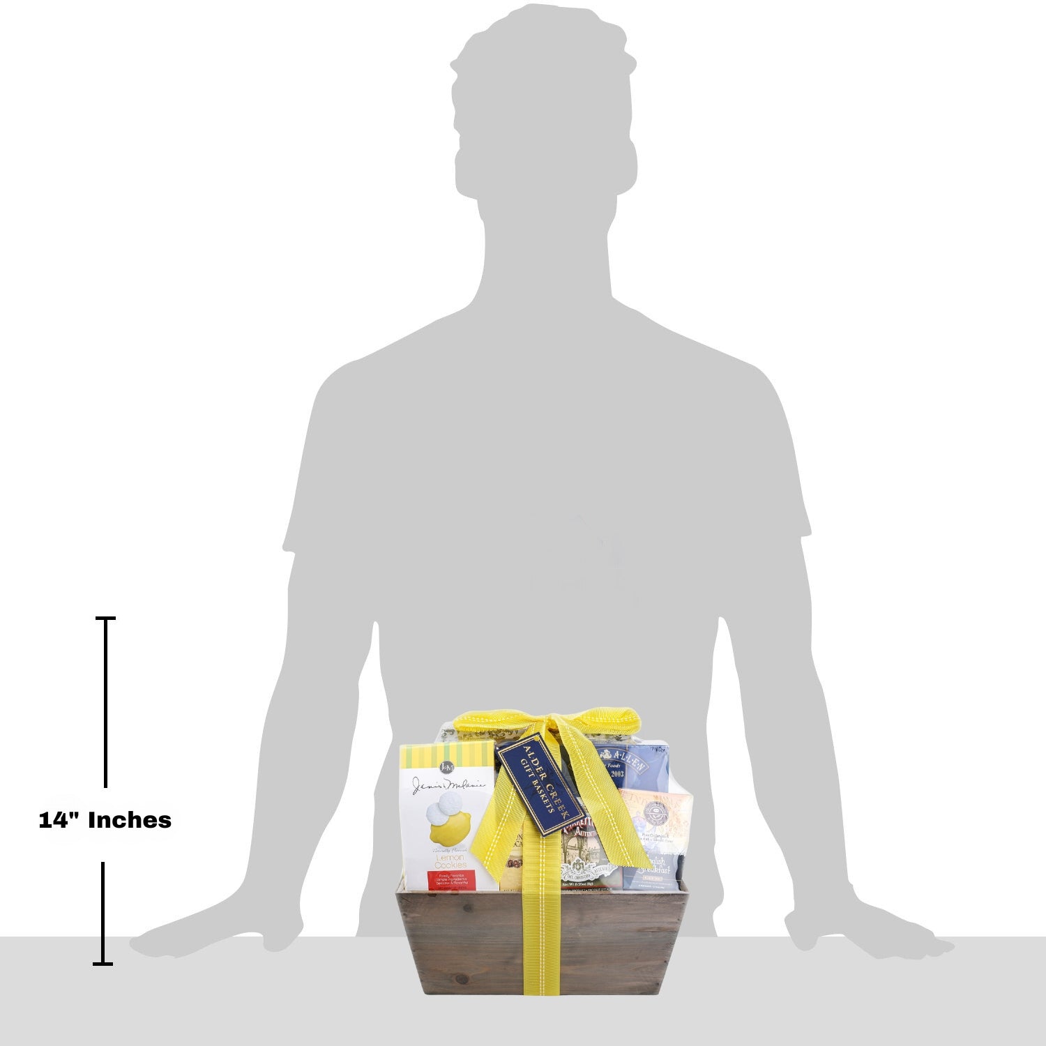 Bolsa de Regalo de Verano Galletas Lemon Breeze y Té