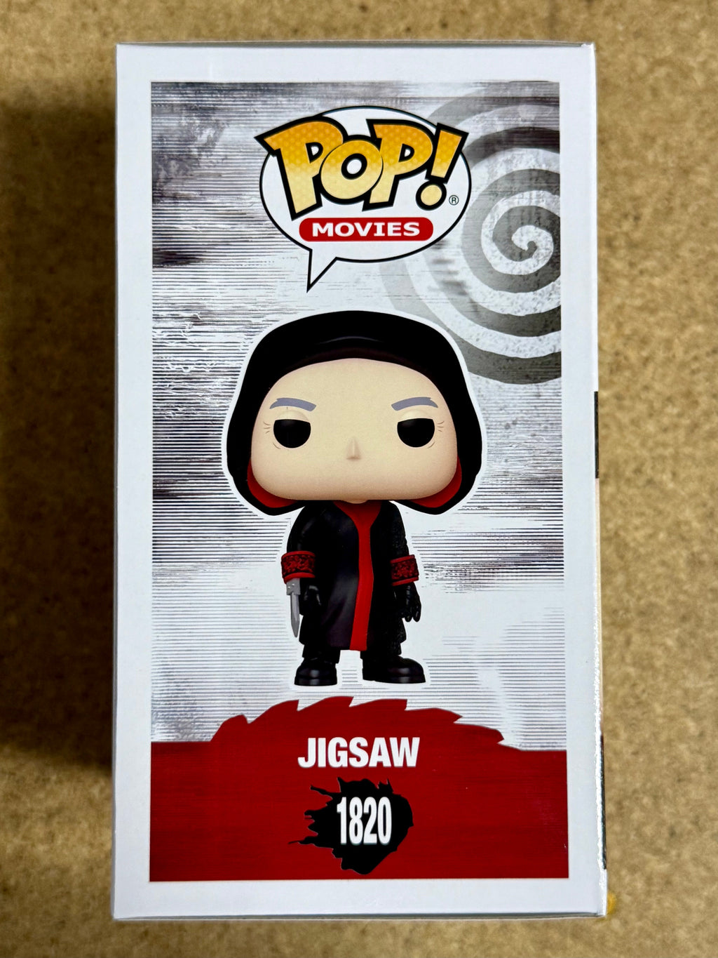 ¡Funko Pop! Películas Jigsaw con Capucha #1820 Saw Terror 2025 Asesino en Serie