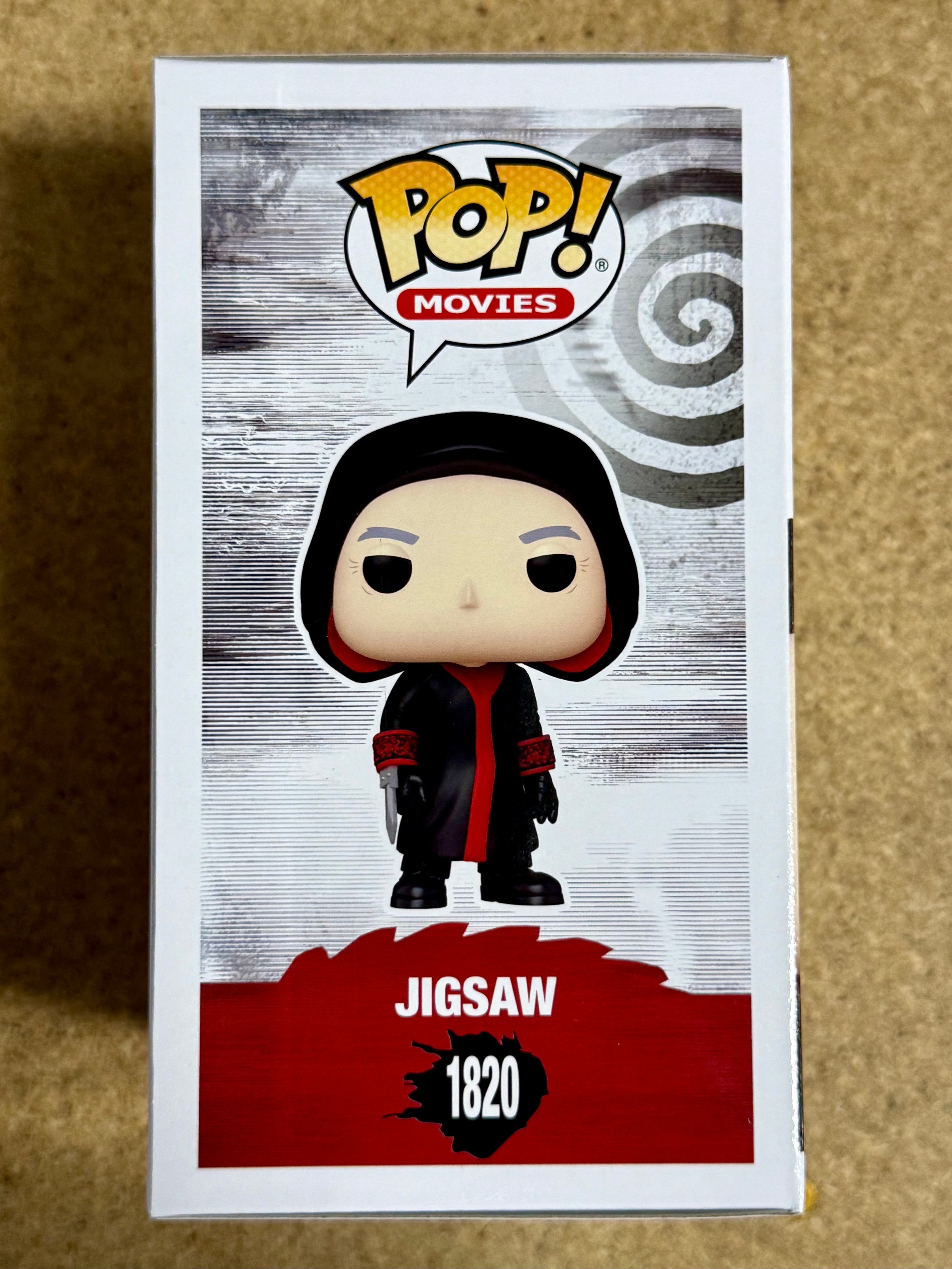 ¡Funko Pop! Películas Jigsaw con Capucha #1820 Saw Terror 2025 Asesino en Serie