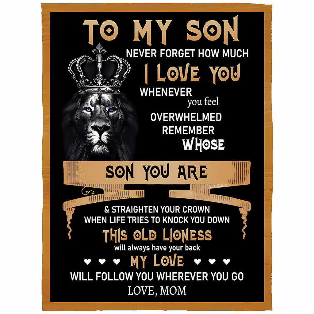 Manta Regalo Especial para Tu Hijo - De Mamá