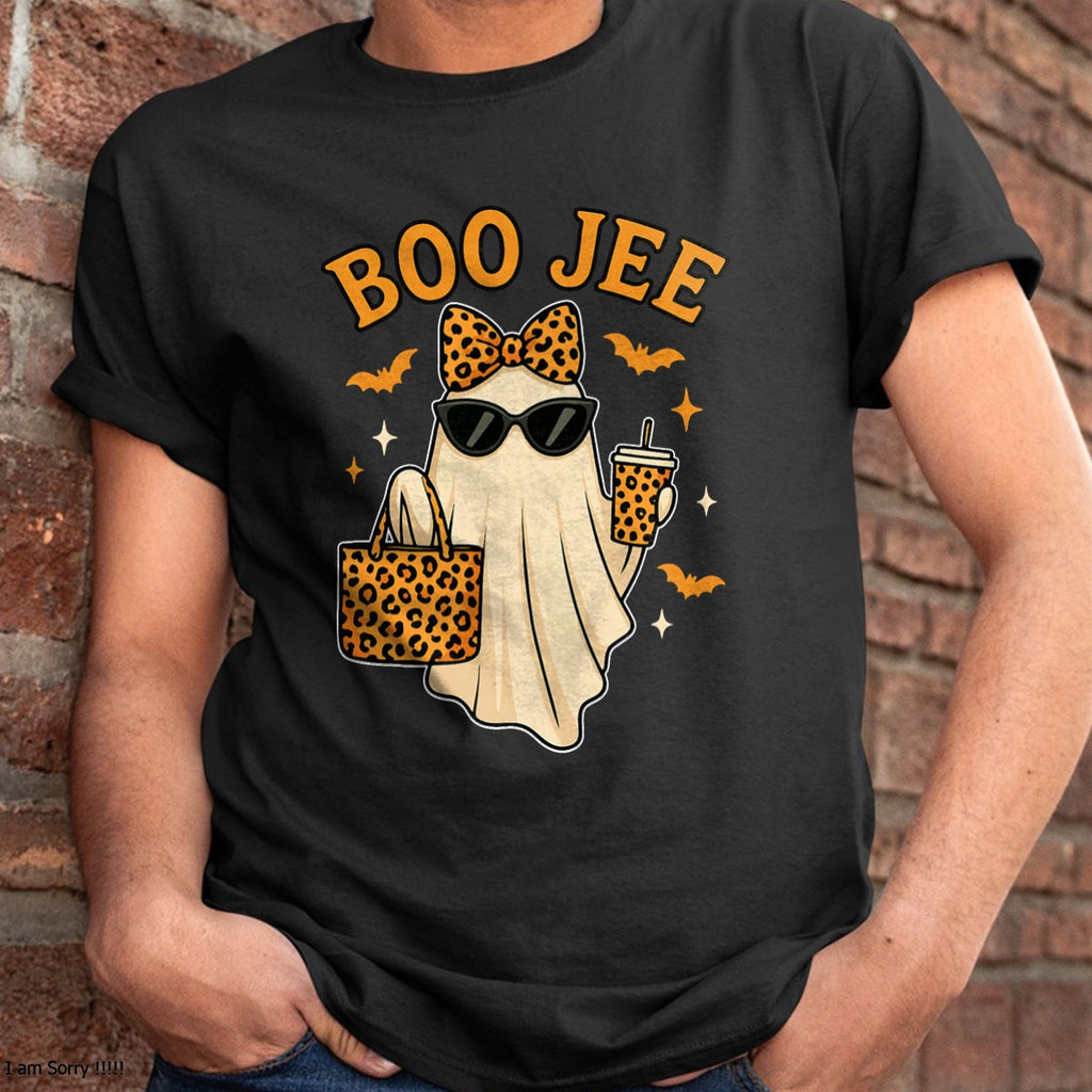 Camiseta de Halloween de Fantasma Boojee para Mujer y Niña - Camiseta de Fantasma Boo JEE para Niños - Camiseta/Sudadera con Capucha Unisex de Halloween - NGHL00