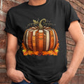 Camiseta Fall Book Pumpkin Retro Reading Teacher Books Lover - Camiseta/Sudadera con capucha unisex de Halloween - NGHL00