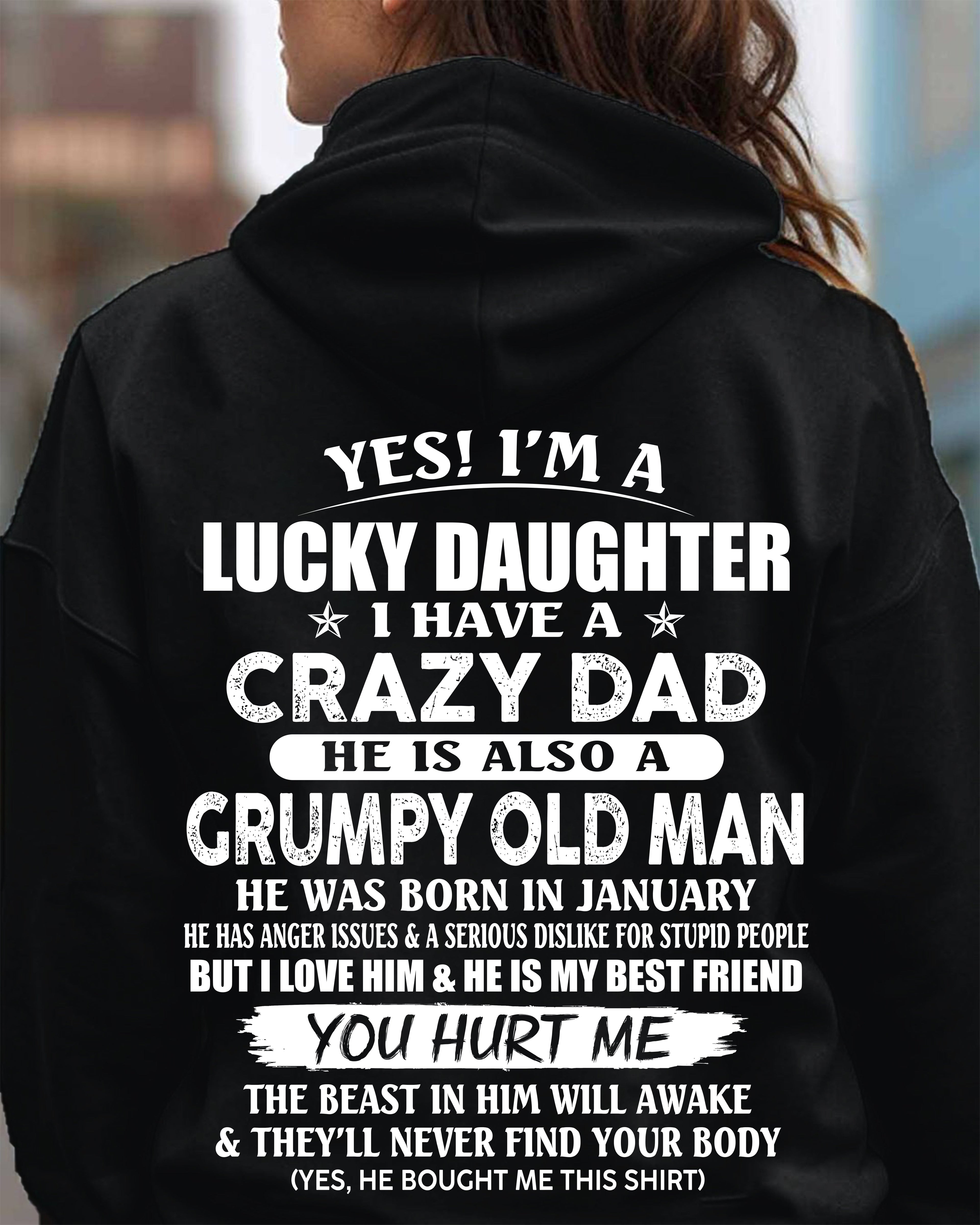 Enero - Papá Gruñón Increíble - Regalo especial para tu hija de Papá - NGHL01 (SKU10-50-01)