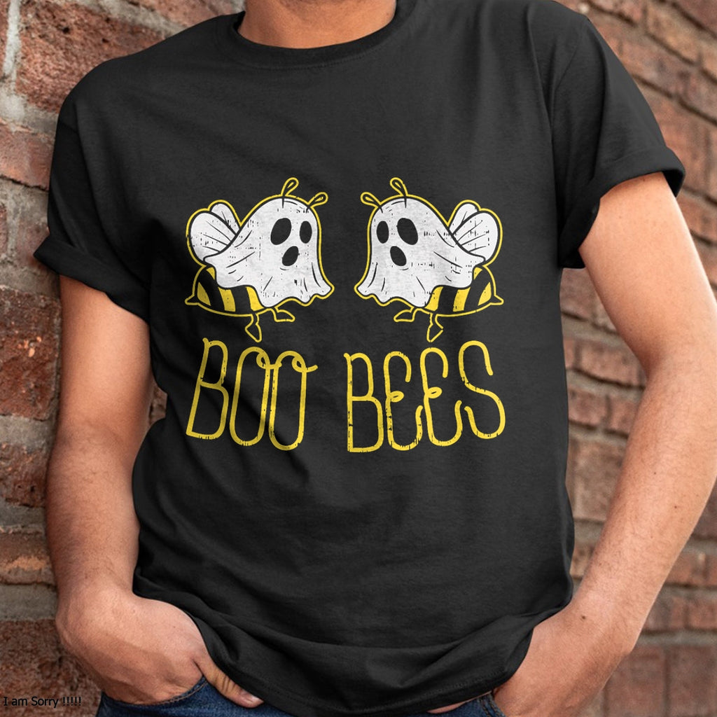 Disfraz divertido de Halloween para parejas de Boo Bees para mujer, camiseta para mujer - Camiseta/Sudadera unisex de Halloween - NGHL00