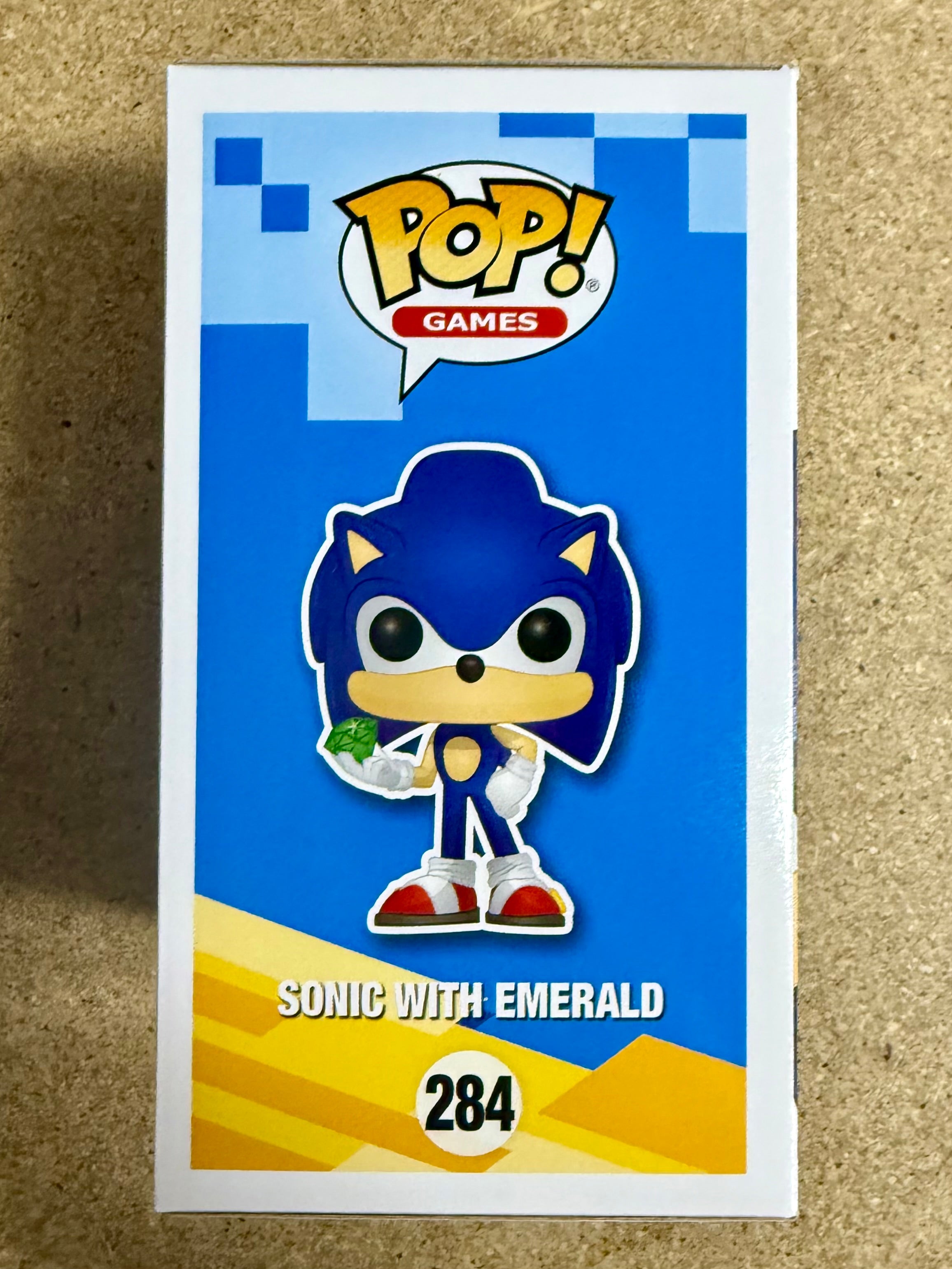 Tahj Mowry Signed Sonic The Hedgehog Funko Pop! #284 With JSA COA