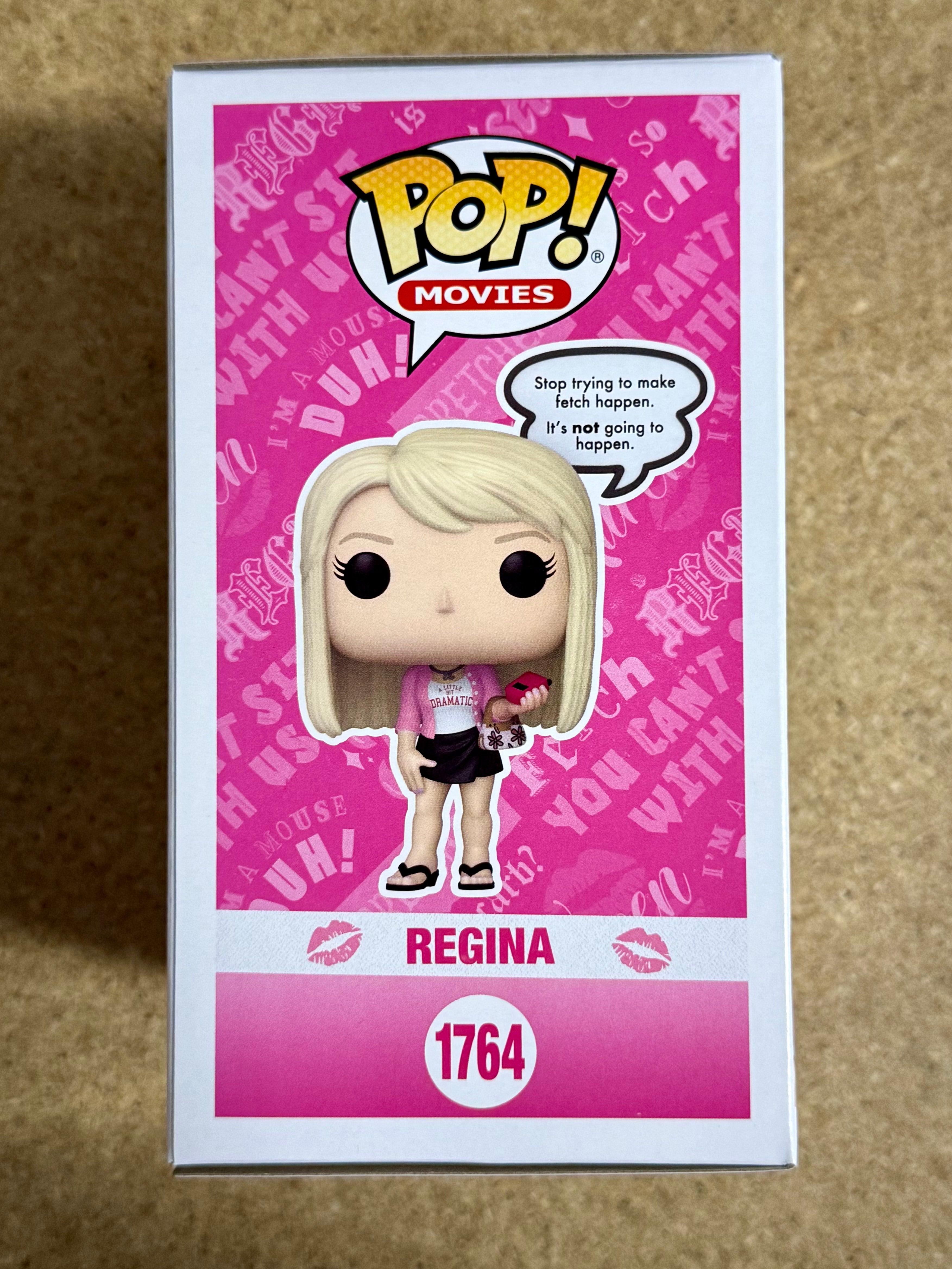 Funko Pop! Películas Regina George (Burbuja de diálogo "Fetch") #1764 Chicas Pesadas 2025