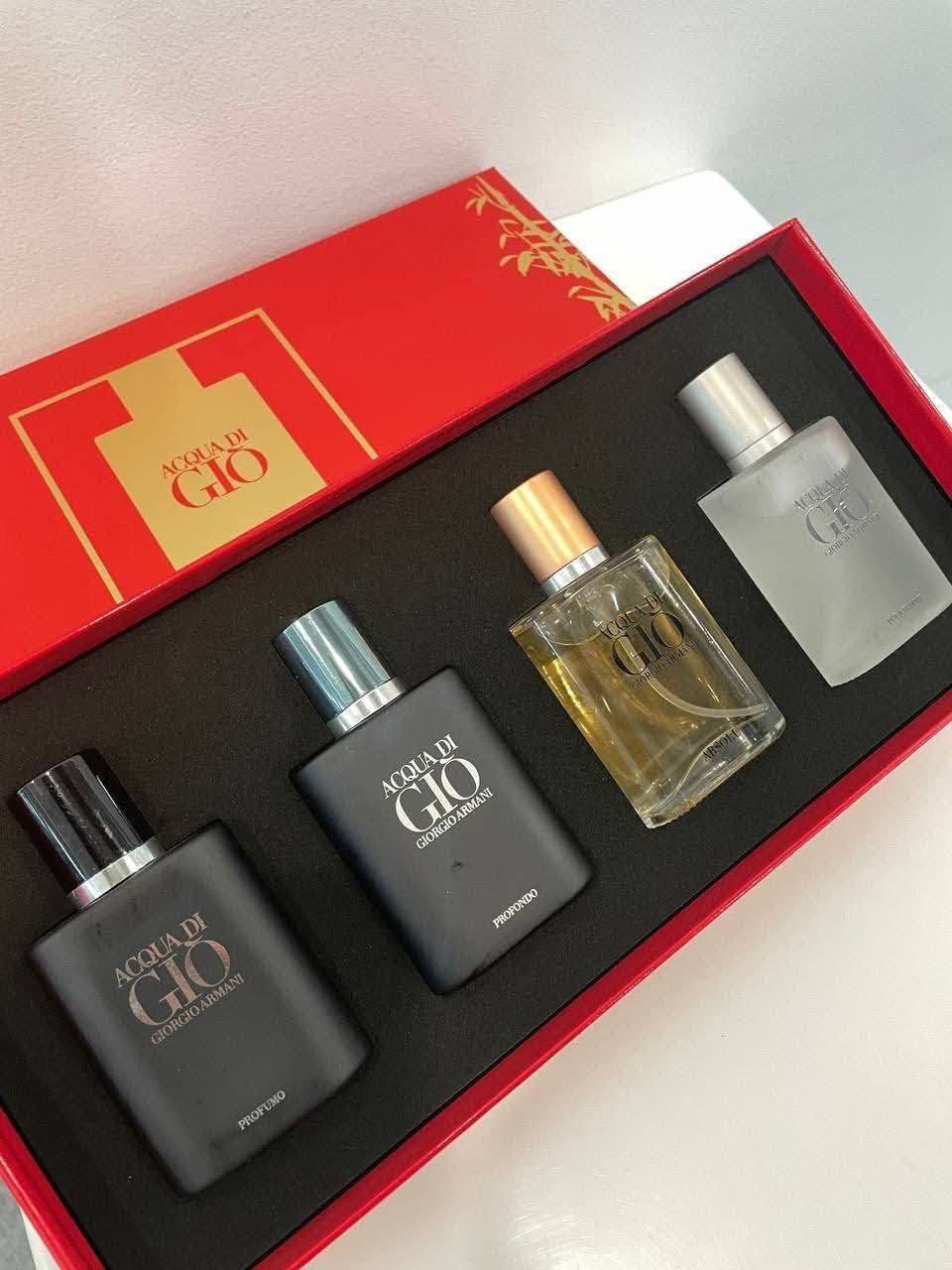 Giorgio Armani ACQUA DI GIO Set 4IN1 Red Box Set 4×30ml