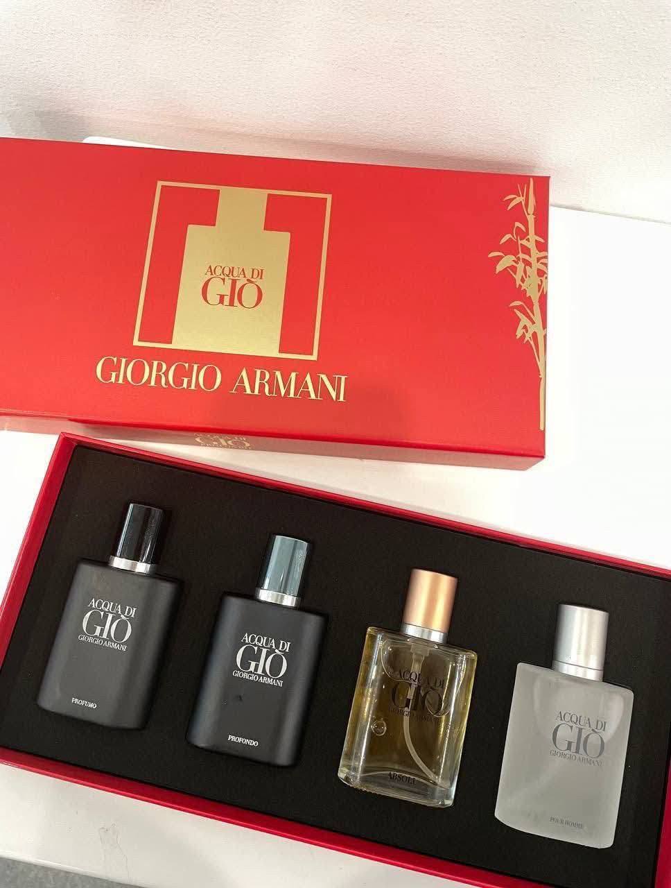 Giorgio Armani ACQUA DI GIO Set 4IN1 Red Box Set 4×30ml