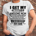Gracias Mamá - TENGO MI ACTITUD DE MI SÚPER ASOMBROSA MAMÁ - Regalo para hijo e hija de mamá - NGHL00 (SKU-TMD-CU-00)