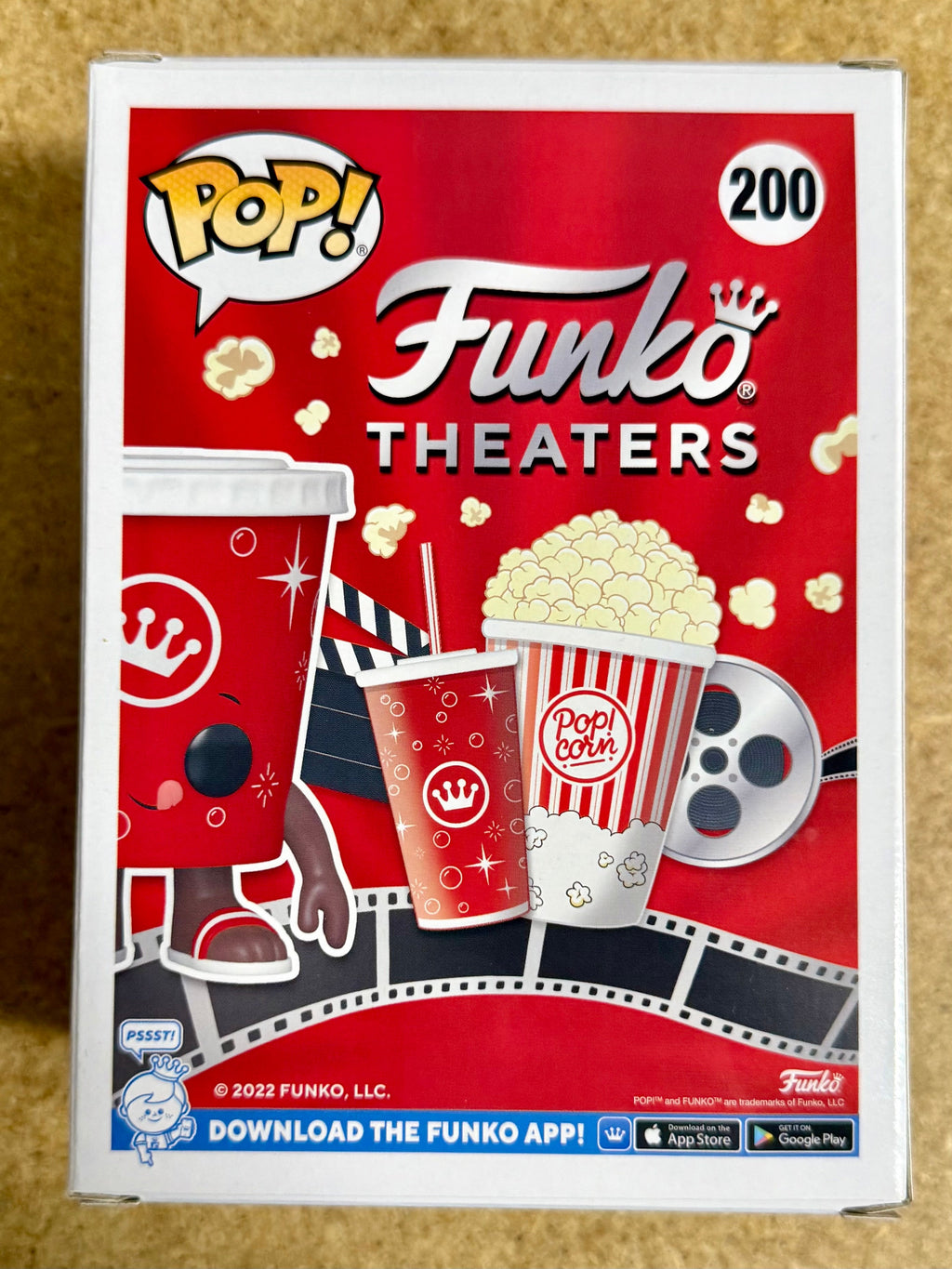 Geena Davis Funko Pop! firmado Vaso de refresco de cine n.º 200 con certificado JSA