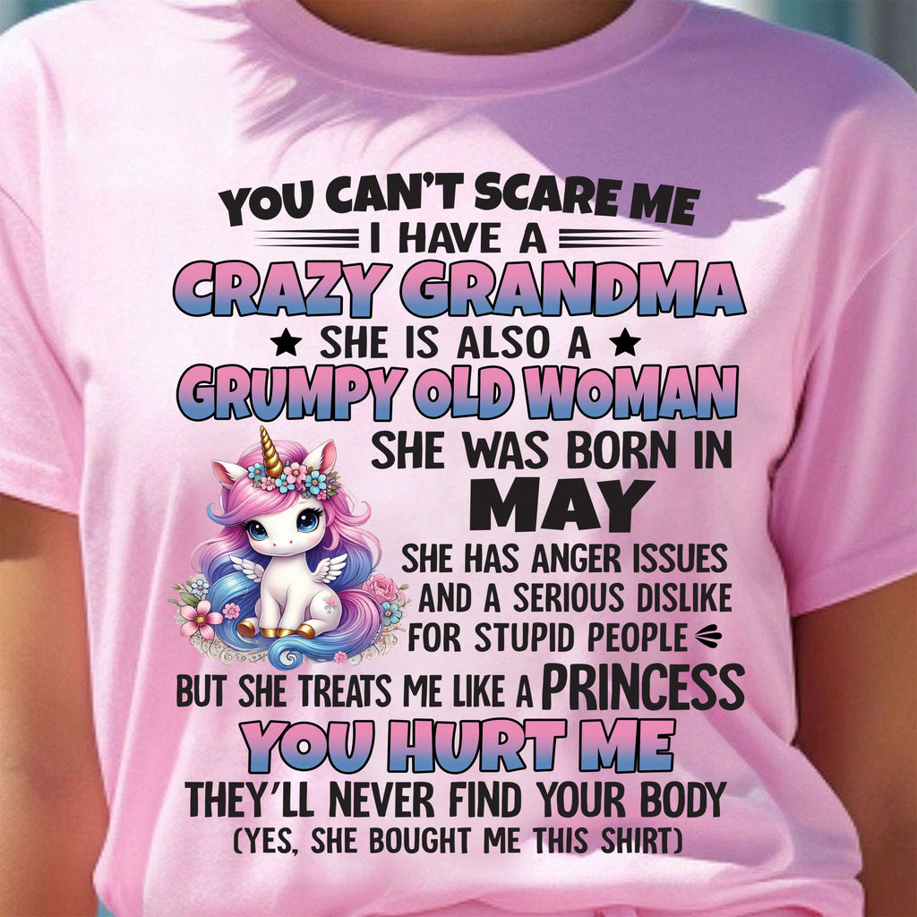 MAY - YOU CAN'T SCARE ME - GIFT FROM GRANDMA - NGHL05 (SKU09-106-05)