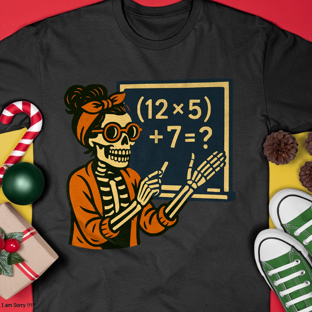 67 Teacher Halloween Skeleton Six Seven Meme Brainrot Math T-Shirt - Camiseta/Sudadera Unisex de Halloween - NGHL00