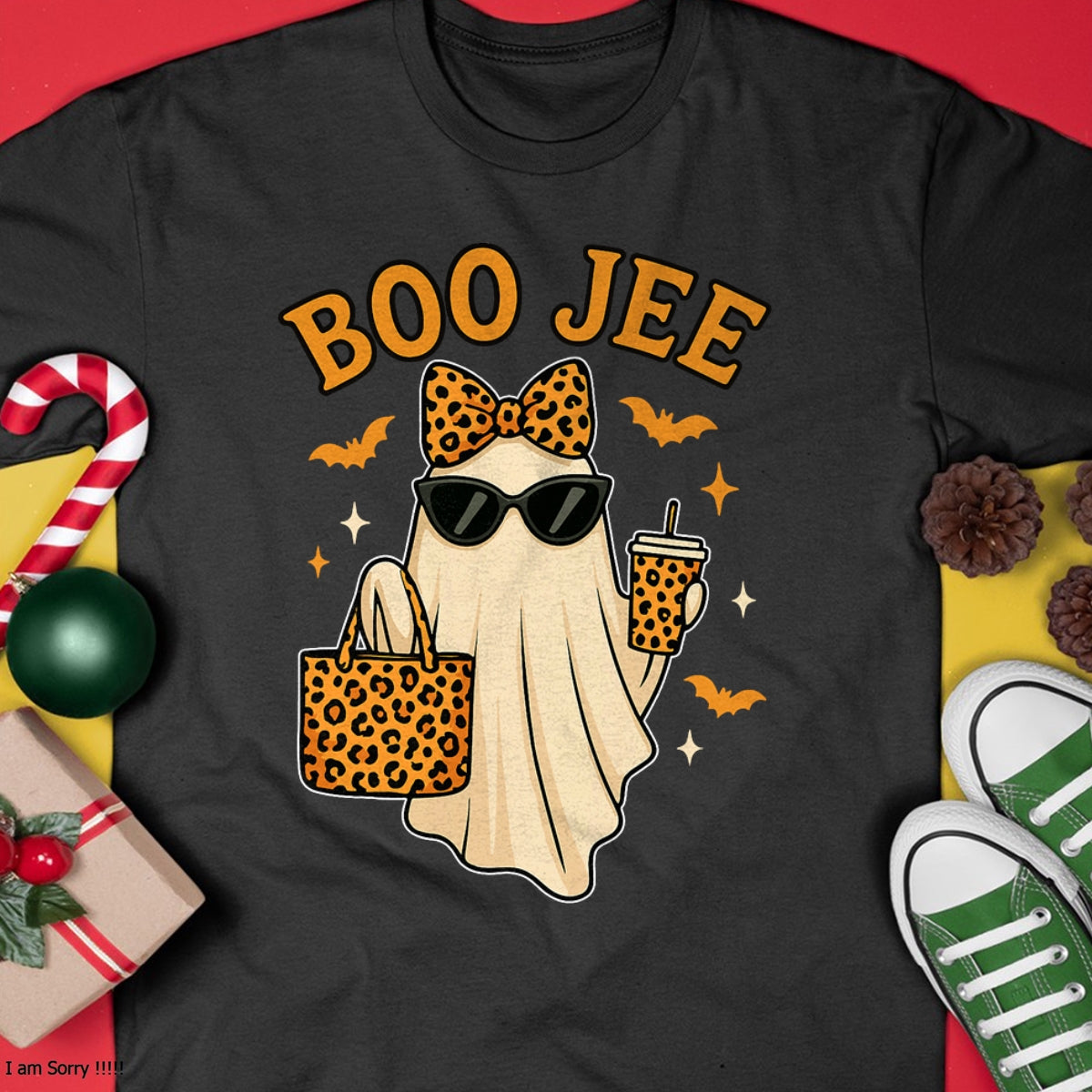 Camiseta de Halloween de Fantasma Boojee para Mujer y Niña - Camiseta de Fantasma Boo JEE para Niños - Camiseta/Sudadera con Capucha Unisex de Halloween - NGHL00