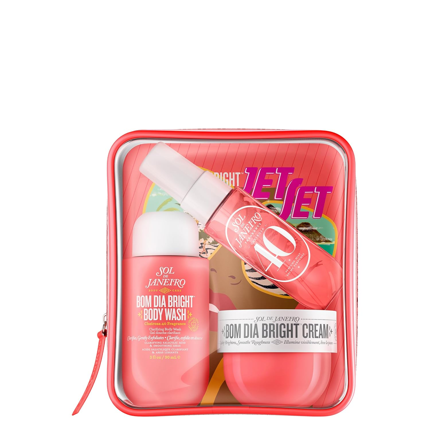Sol de Janeiro Cheirosa '40 Bom Dia Bright Jet Set Travel Body Care Set