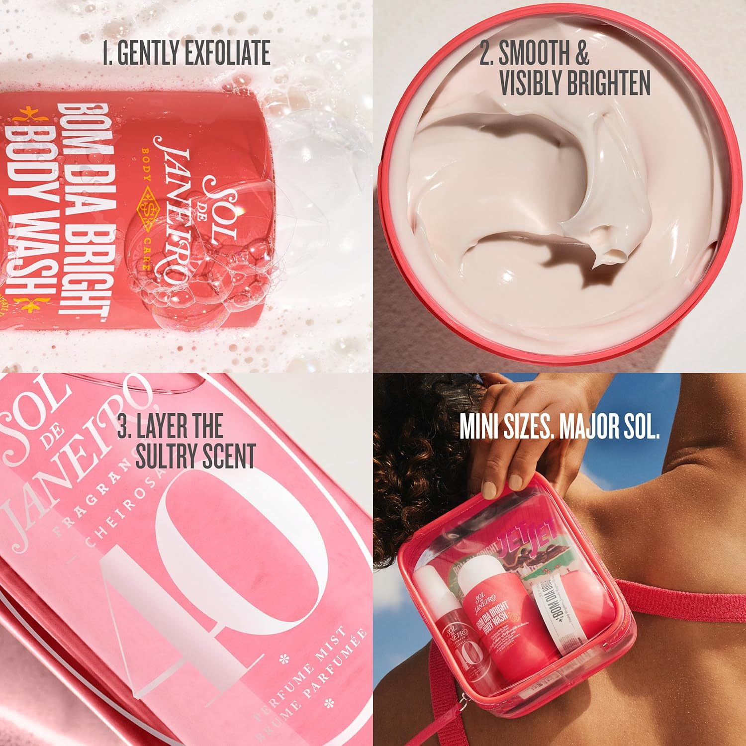 Sol de Janeiro Cheirosa '40 Bom Dia Bright Jet Set Travel Body Care Set