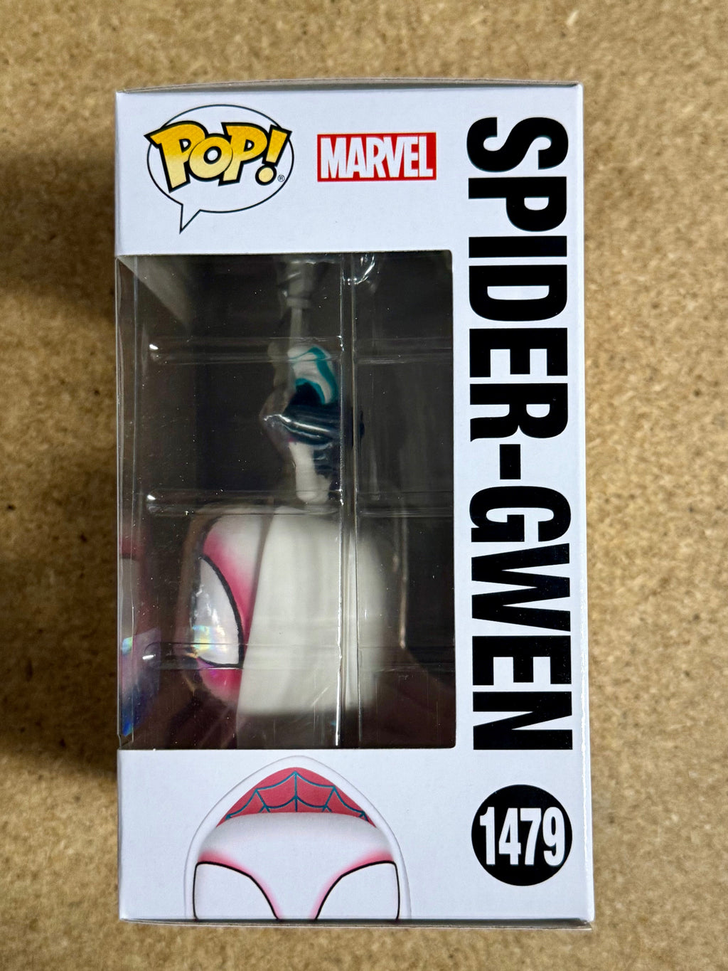 Funko Pop! Marvel Spider-Gwen Colgando #1479 Across The Spider-Verse 2025 Exclusivo