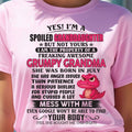 JULY - YES, I'M A SPOILED GRANDDAUGHTER - GIFT FROM GRANDMA - NGHL07 (SKU09-96-07)
