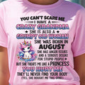 AUGUST - YOU CAN'T SCARE ME - GIFT FROM GRANDMA - NGHL08 (SKU09-106-08)