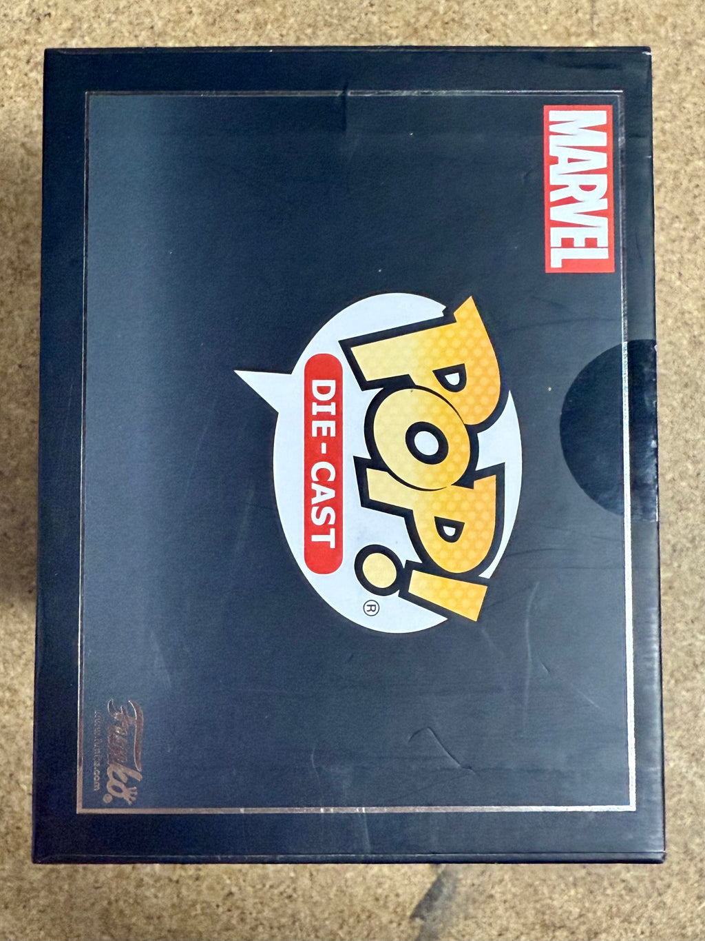 Funko Pop! Die-Cast Capitán América #01 Marvel MCU Civil War Exclusivo SDCC 2021