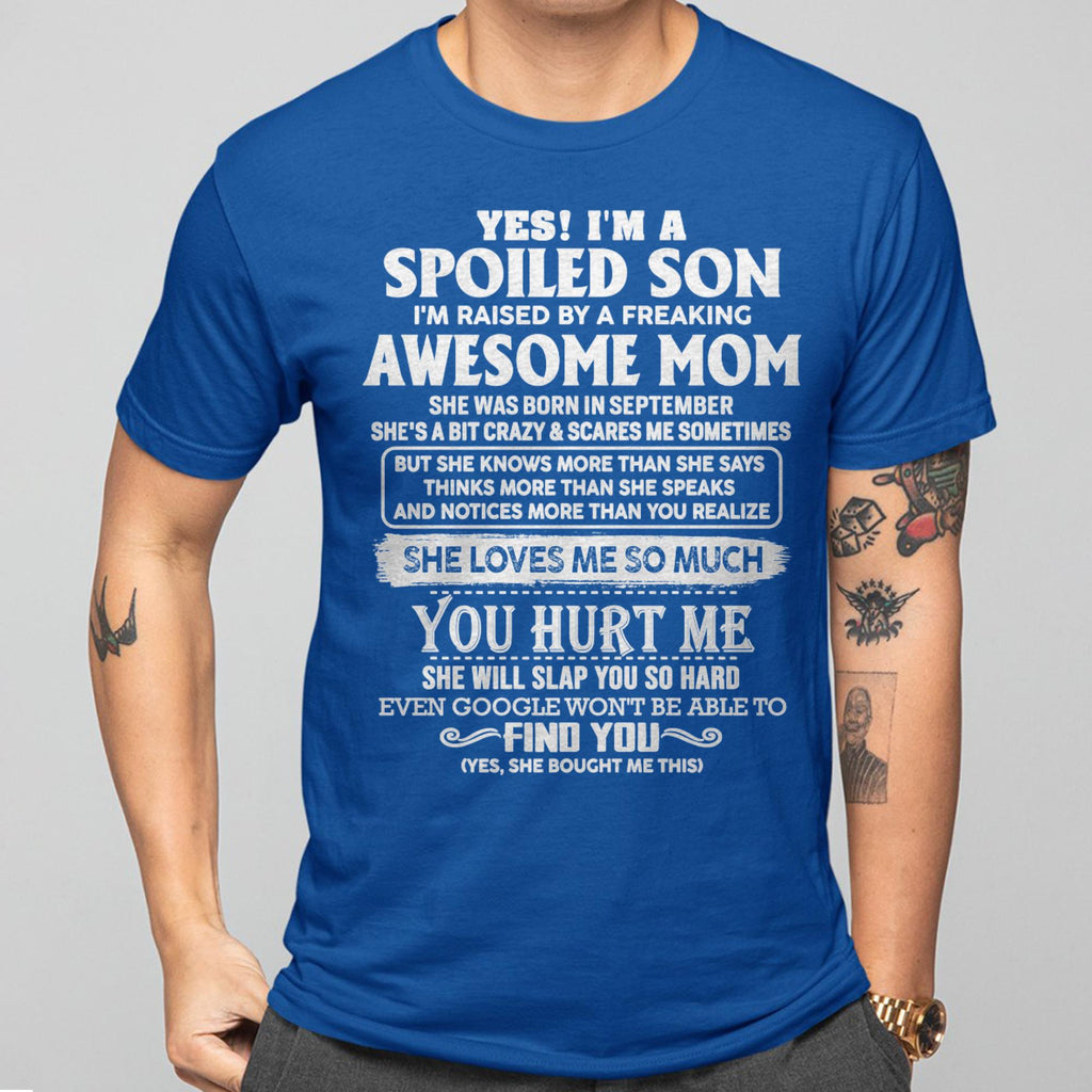 September - Awesome Mom - Perfect Gift For Son From Mom - NGHL09 (SKU05-47-09)