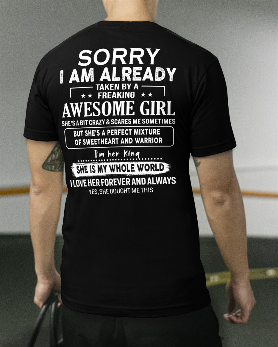 Awesome girl - Perfect gift for your boyfriend - (SKU04-86) - SUN00