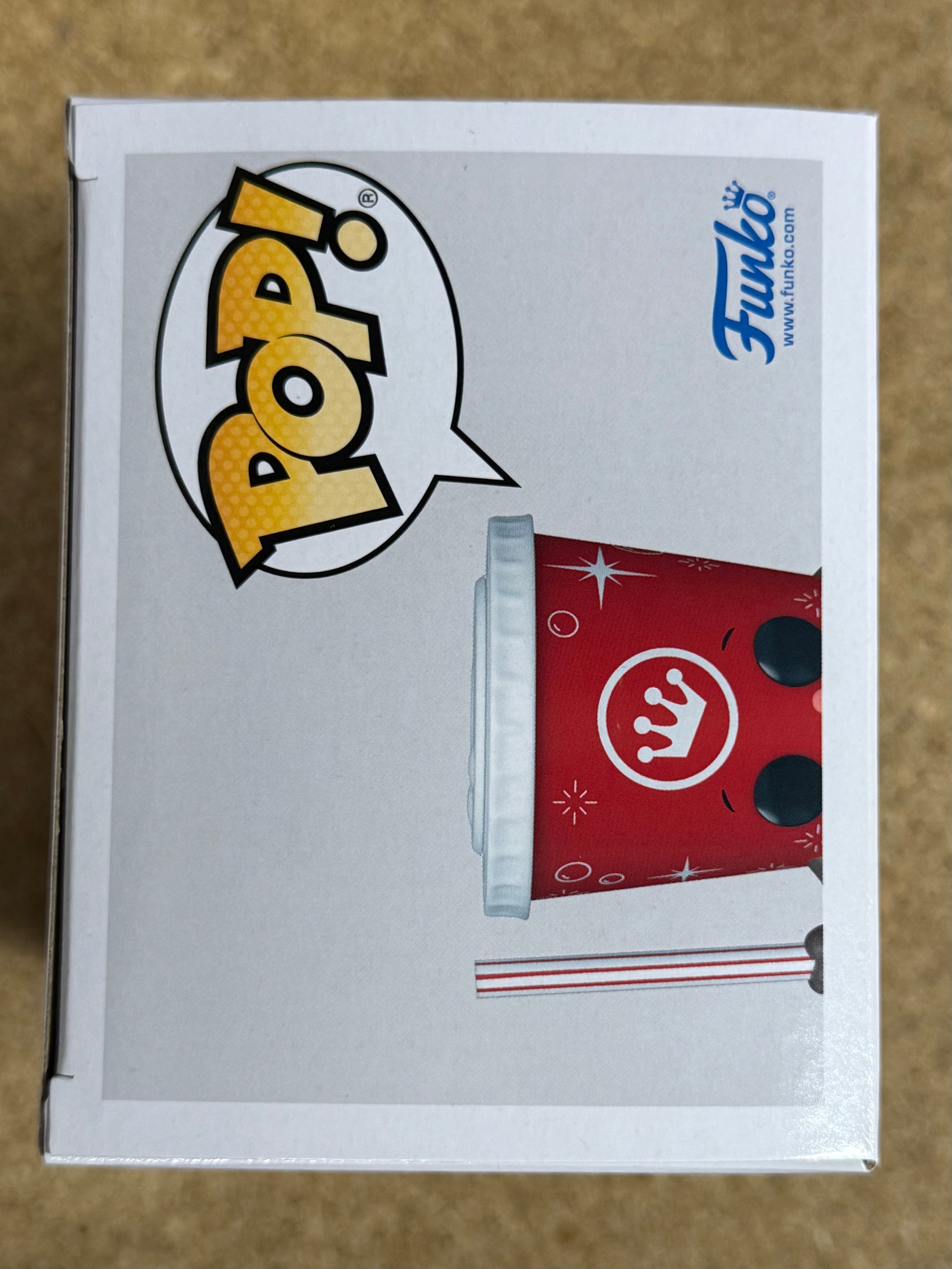 Comediante Tracy Morgan firmó Funko Pop! #200 Vaso de refresco de cine con COA de JSA