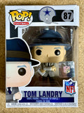 Funko Pop! Fútbol Tom Landry #87 NFL Dallas Cowboys Entrenador 2017 How Bout Them