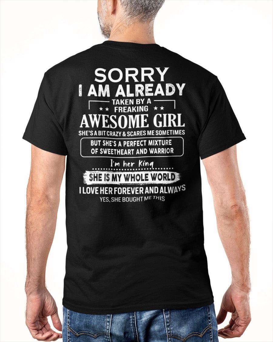 Awesome girl - Perfect gift for your boyfriend - (SKU04-86) - SUN00