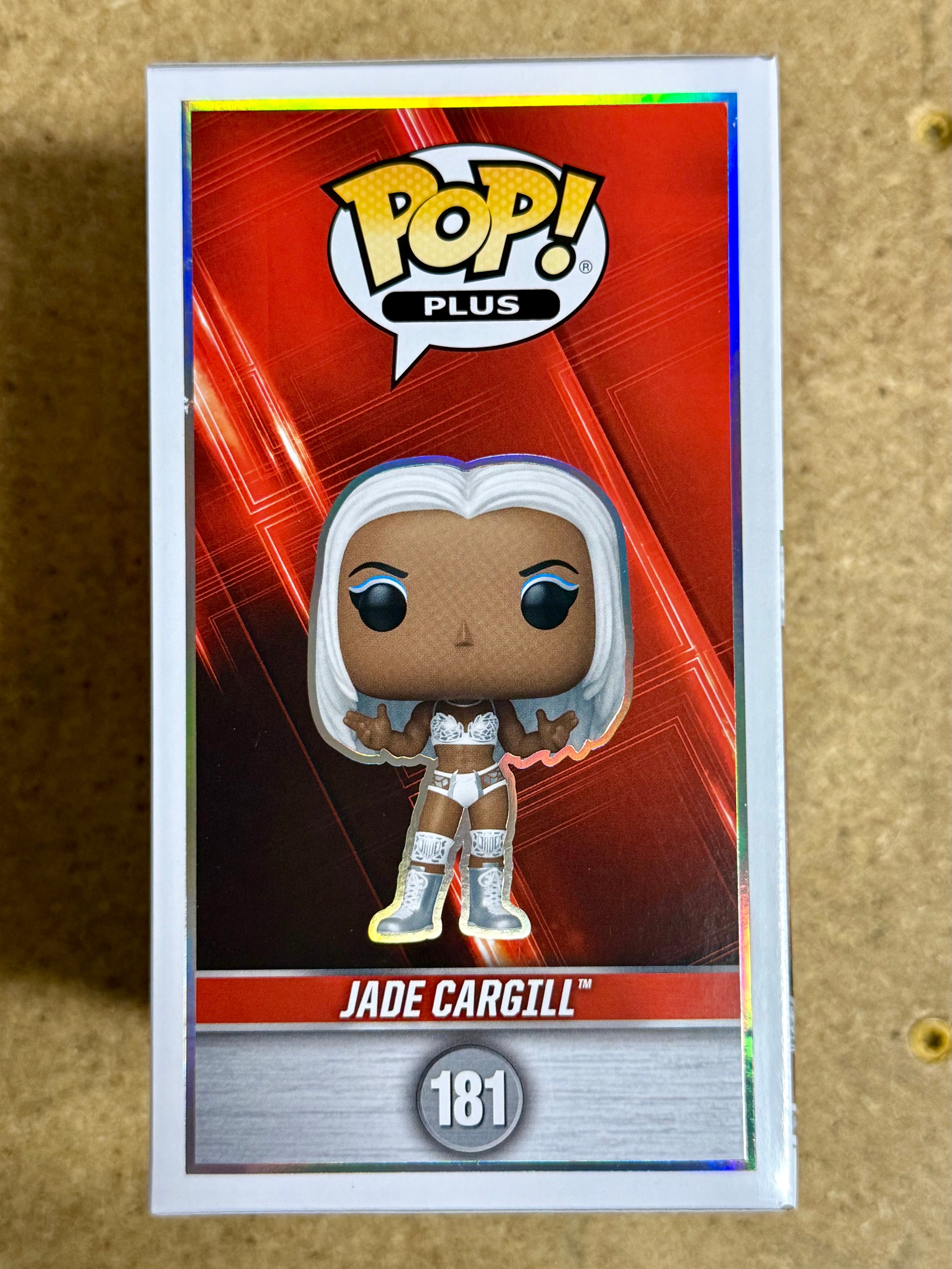 Funko Pop! Plus Metallic Jade Cargill #181 Luchadora WWE Diva 2025