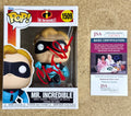 Craig T. Nelson firmó Funko Pop! #1509 de Mr. Increíble de Disney con COA de JSA