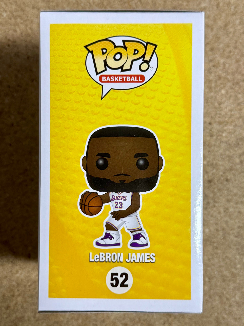 Funko Pop! Baloncesto Lebron James Driblando #52 NBA Los Angeles LA Lakers