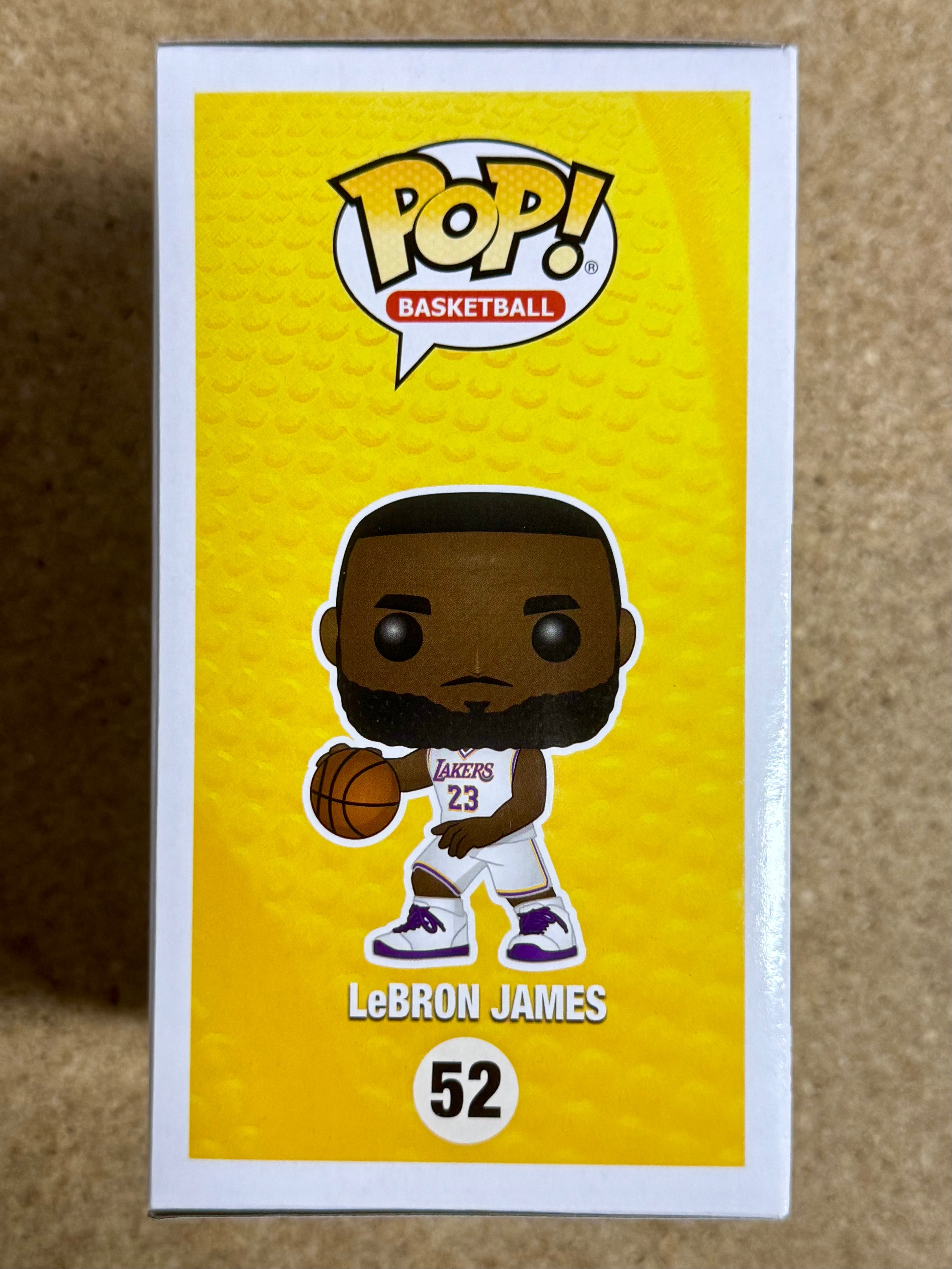 Funko Pop! Baloncesto Lebron James Driblando #52 NBA Los Angeles LA Lakers