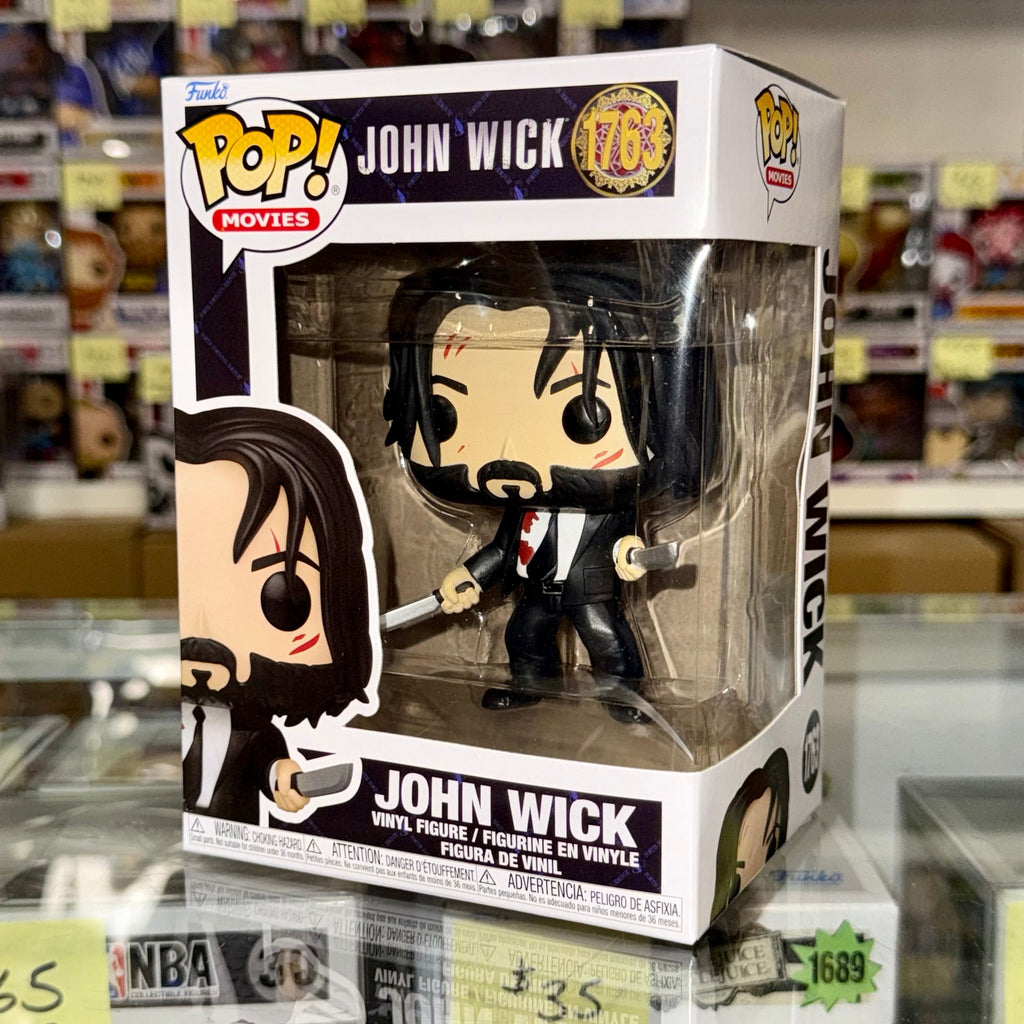 Funko Pop! Movies Bloody John Wick With Knives #1763 Chapter 4 2024