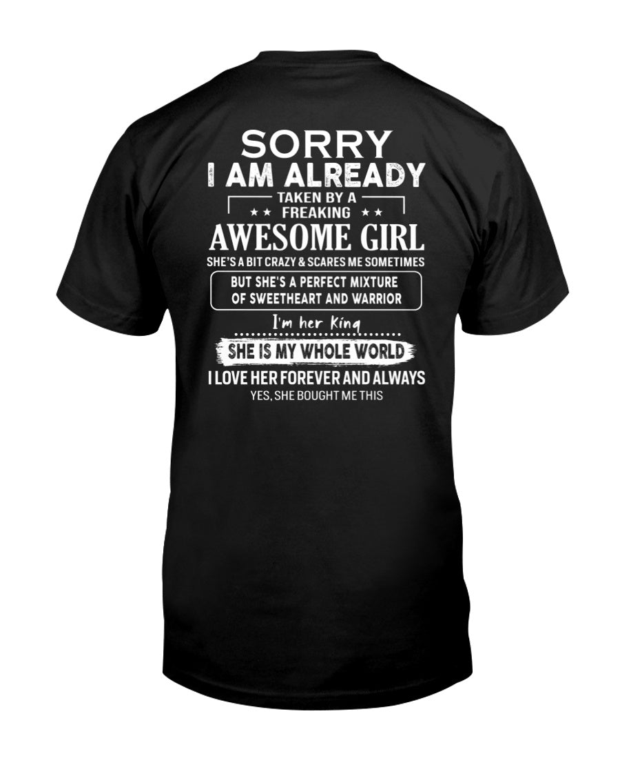 Awesome girl - Perfect gift for your boyfriend - (SKU04-86) - SUN00