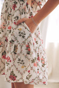 Whimsical Tie-Back Dress