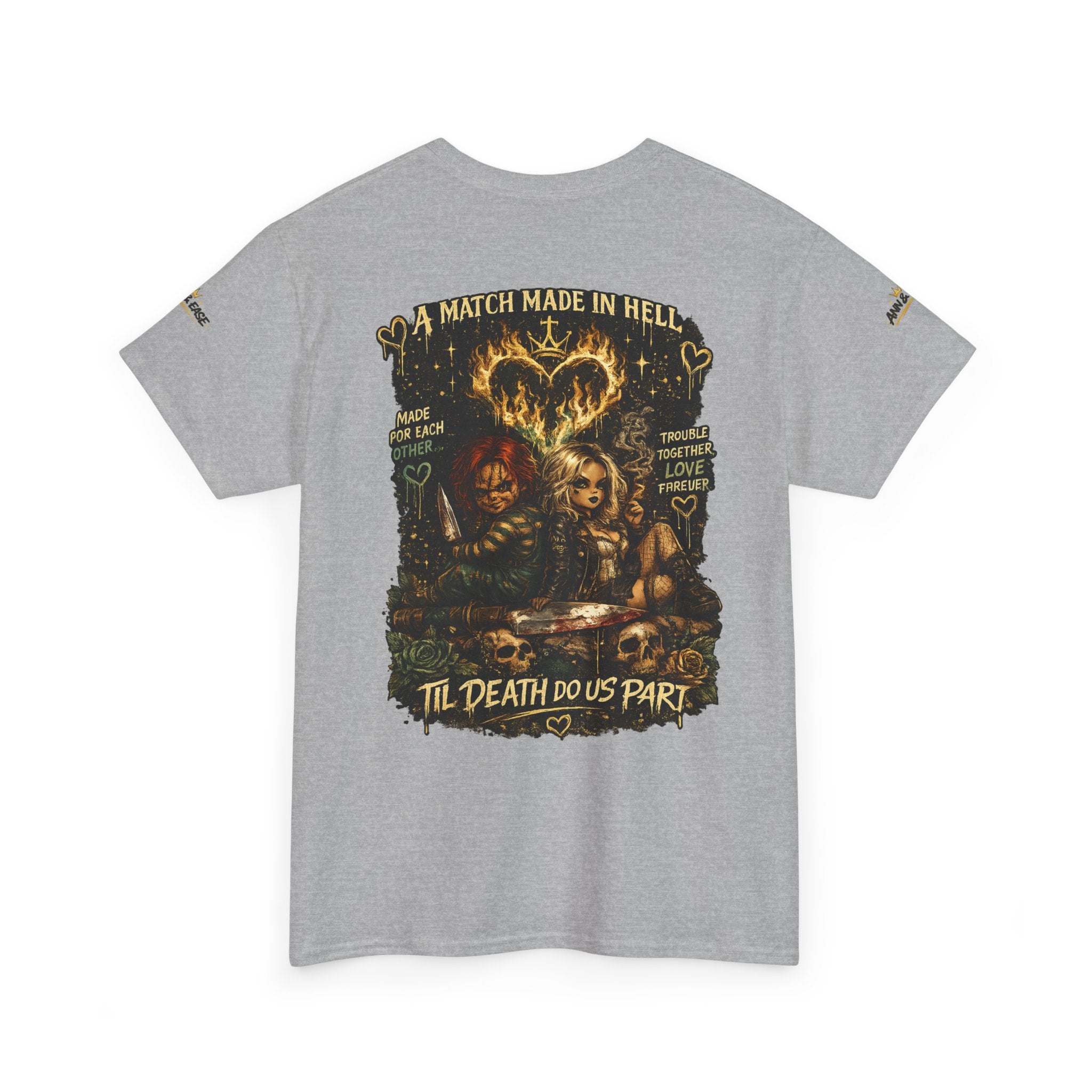 Camiseta gráfica "Disfuncional pero devota" de Ann & Ease