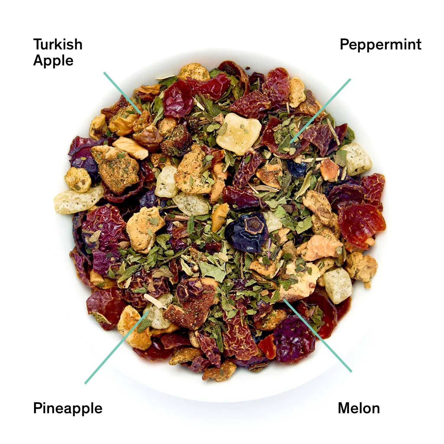 Capri - Té de melón dulce y menta (sin cafeína)