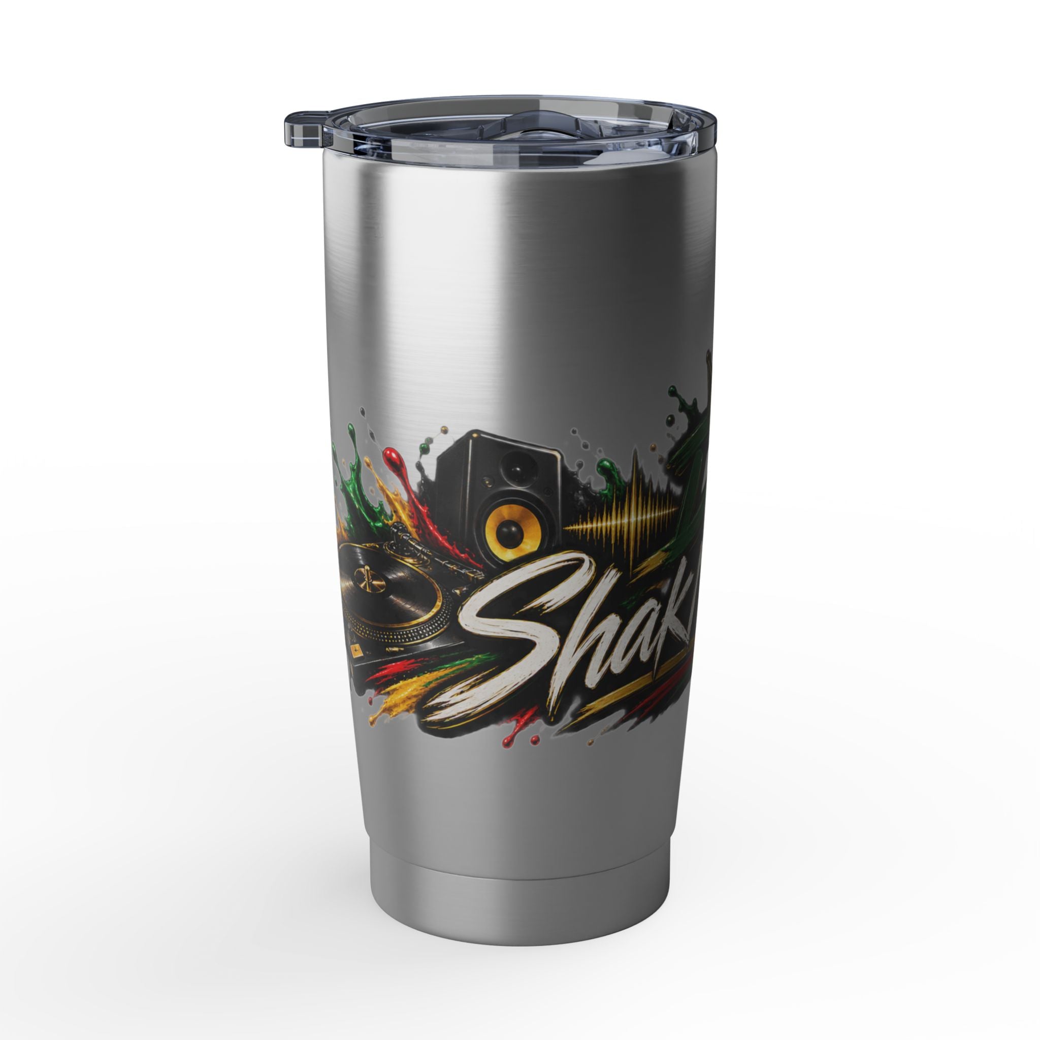 DJ ShakNvyBz Custom 20oz Tumbler | Guyana-Inspired DJ Design
