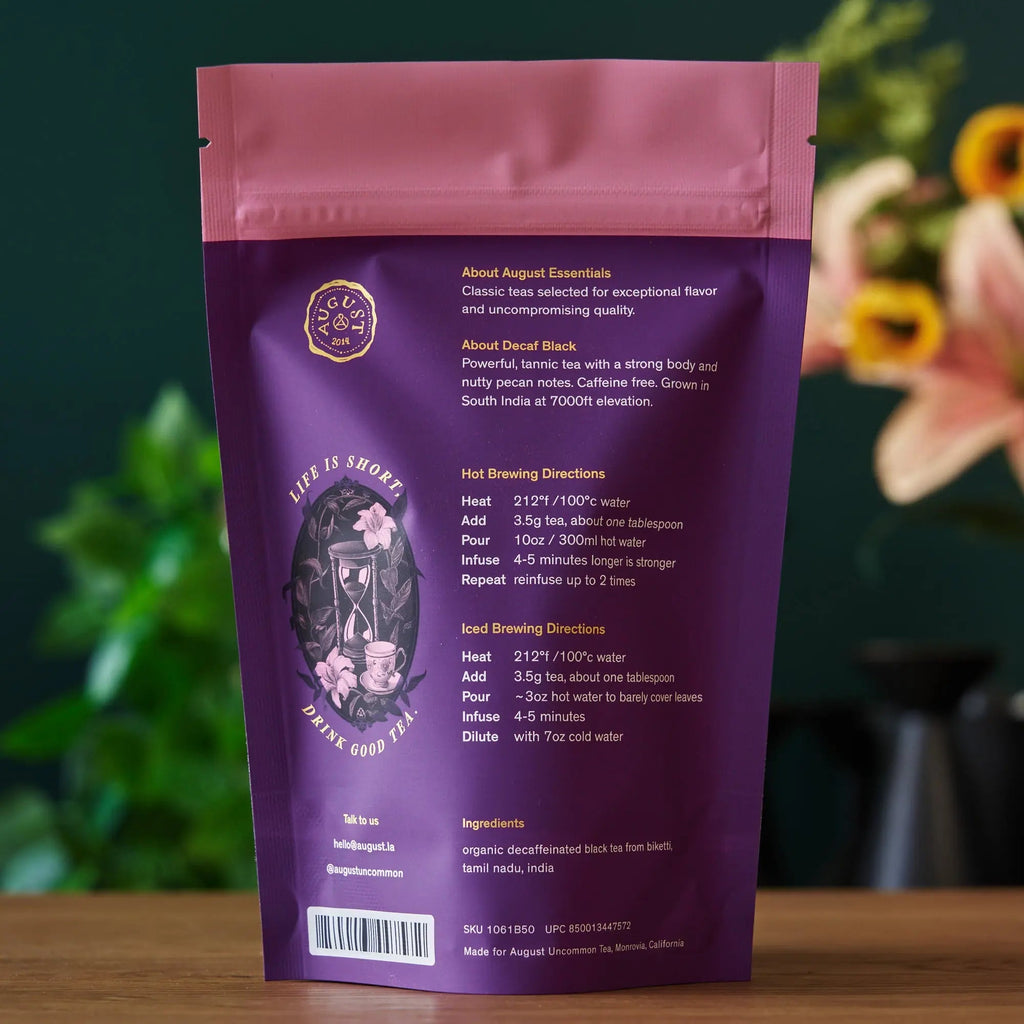 Té negro descafeinado Essentials