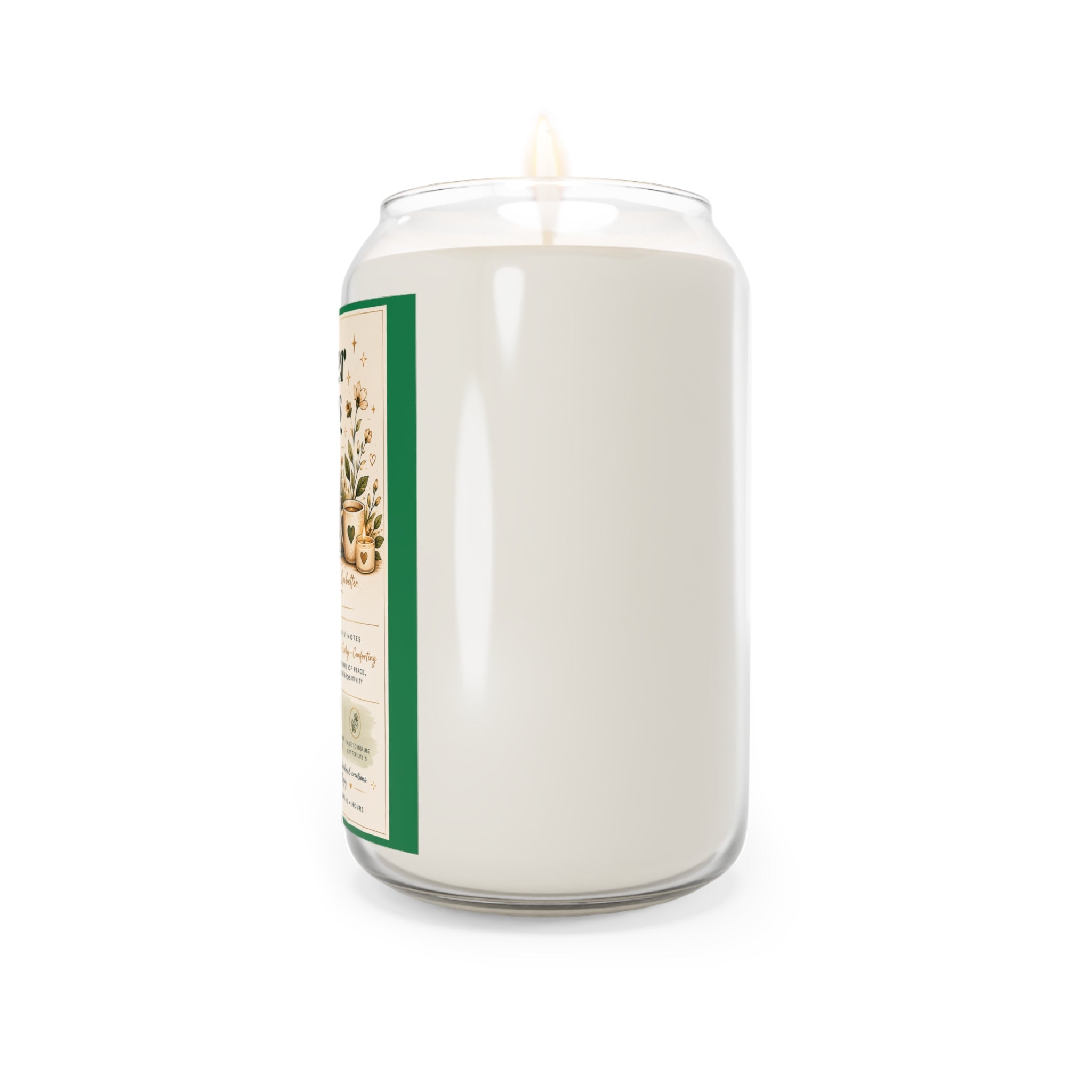 Vela de soja aromática Better Life — 390 g, aroma Cozy Cottage