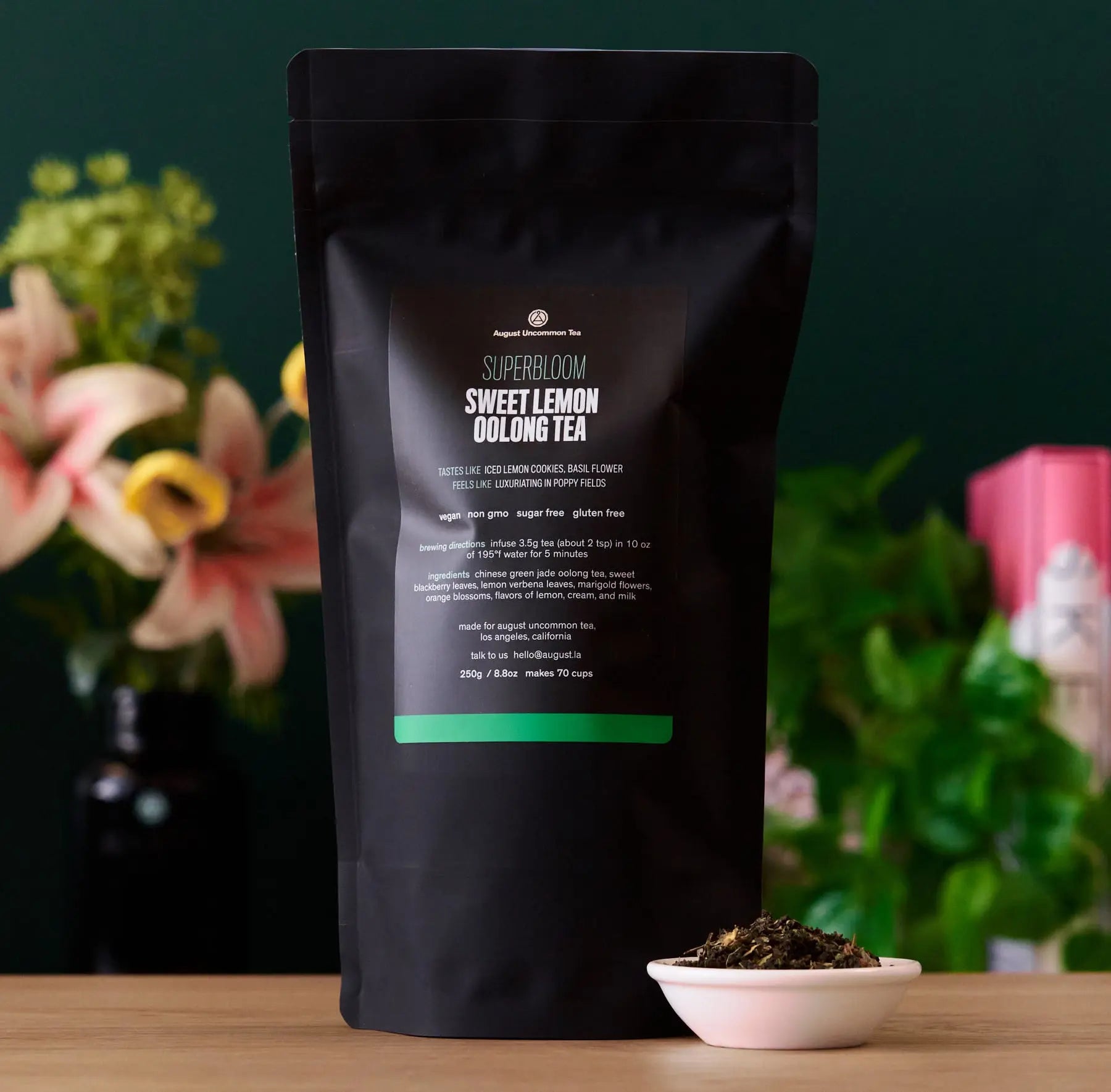 Superbloom - Té verde oolong limón dulce