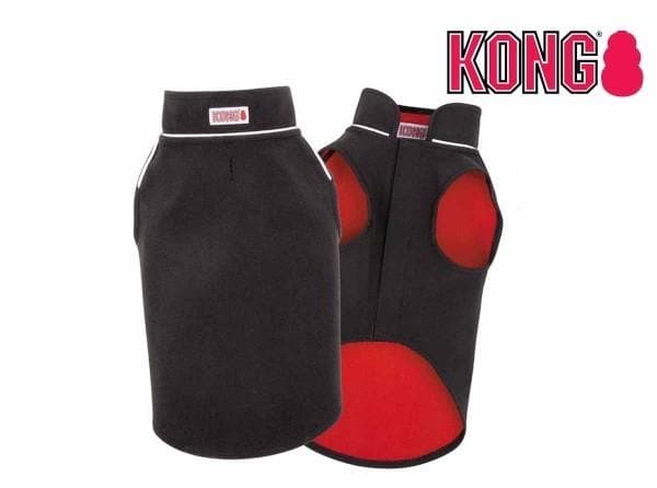 Chaleco de microfelpa reversible Kong para perros