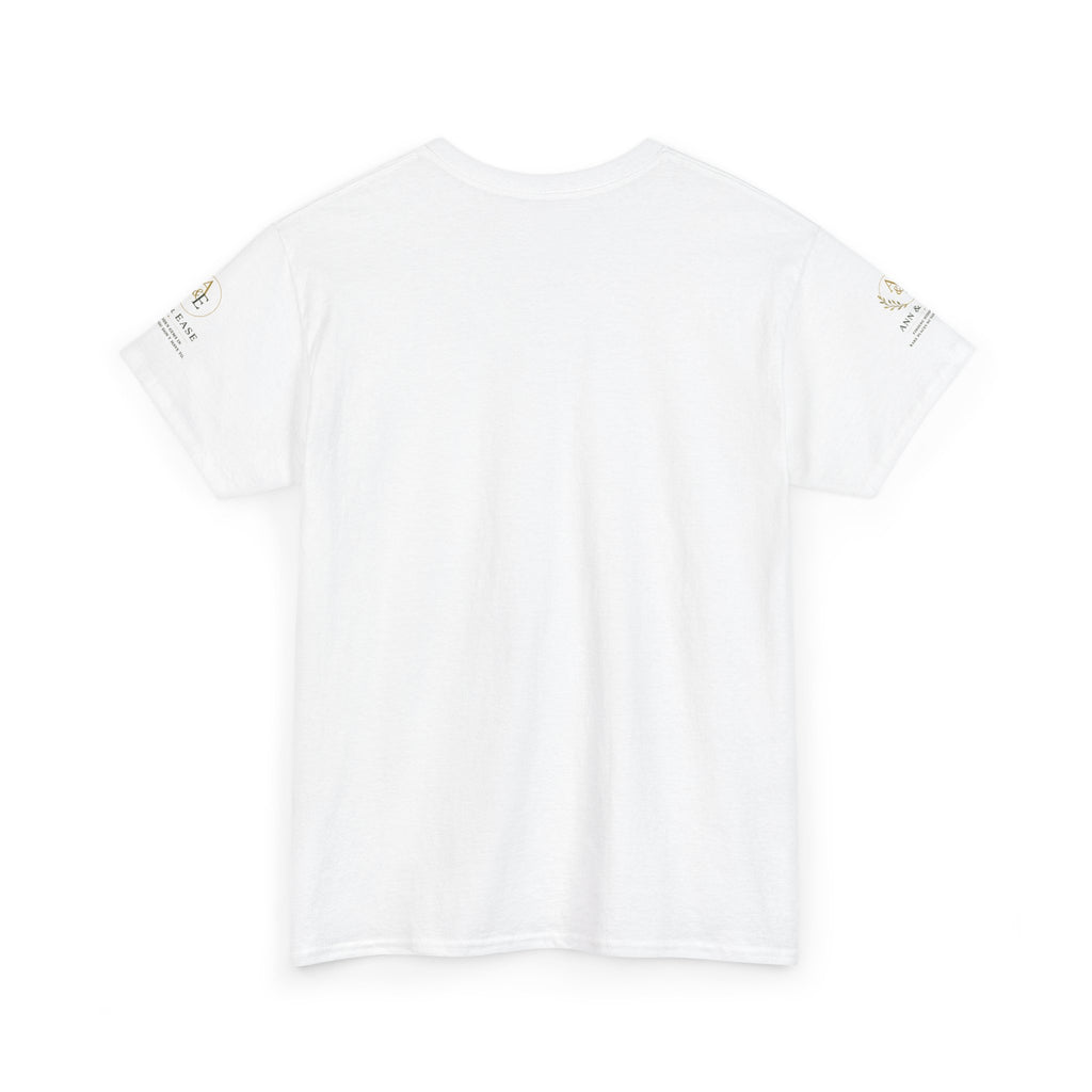 Camiseta con logo Ann & Ease — Algodón personalizable "Imprímelo a tu manera"