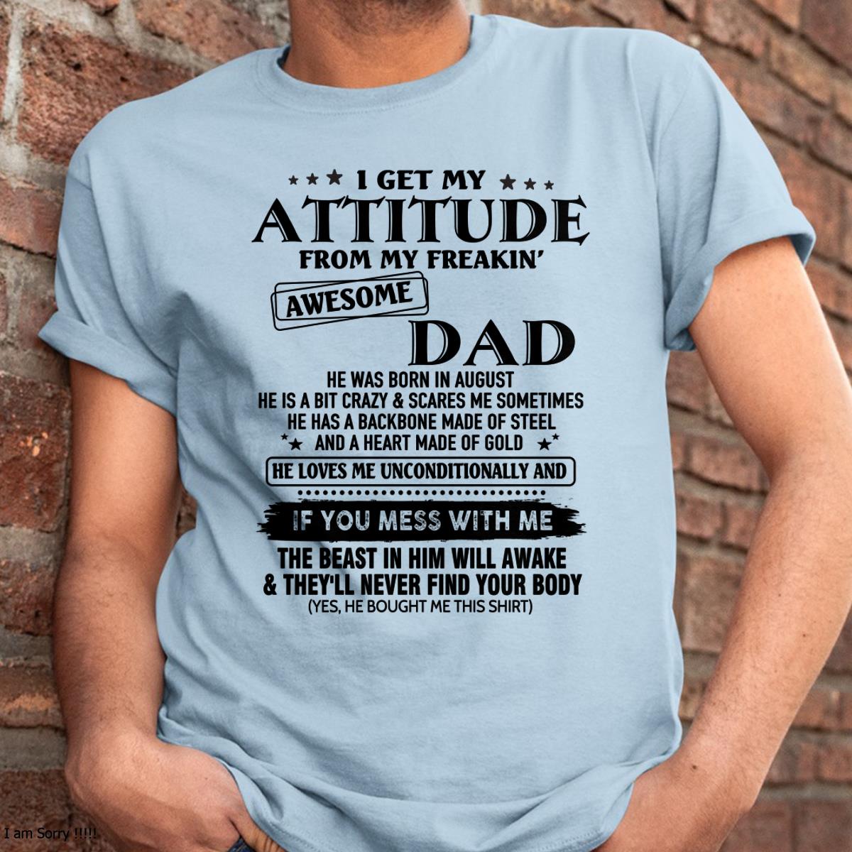 August - Gift For Son and Daughter From Dad - NGHL08 - (SKU-TDADC-08)