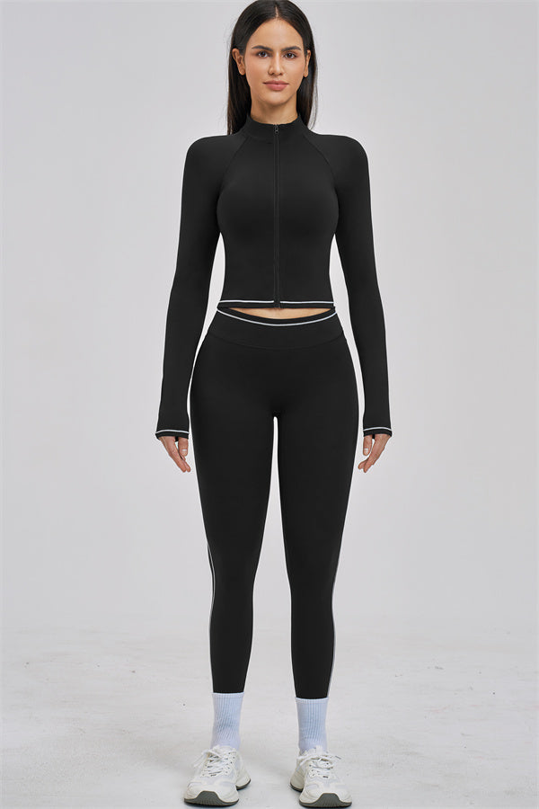 Conjunto de 2 piezas de chaqueta y leggings Unbound