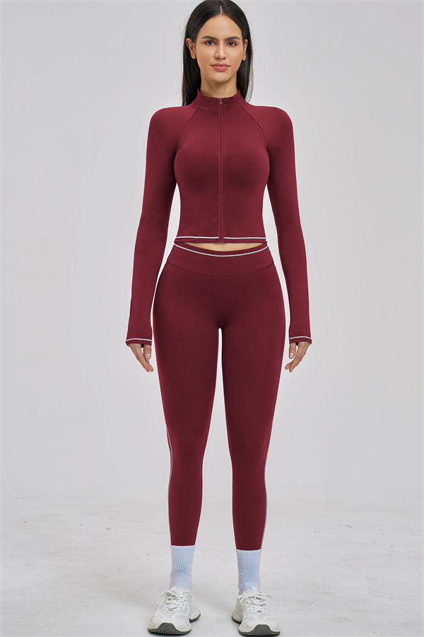 Conjunto de 2 piezas de chaqueta y leggings Unbound