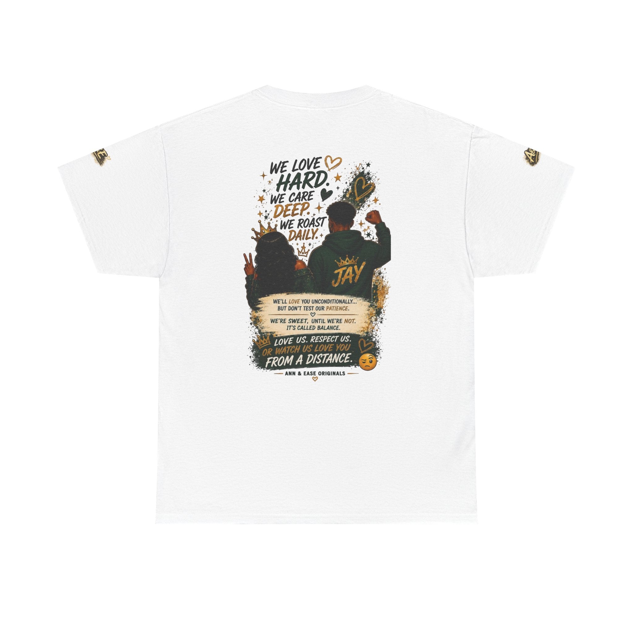 Camiseta para parejas "Perfect Blend" — Camiseta a juego "Te lo dije"